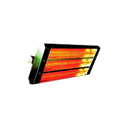 Tpi TPI 30Deg 3-Lamp Symmetrical Infrared Heater - 7500W 208V Silver 34330THSS208V